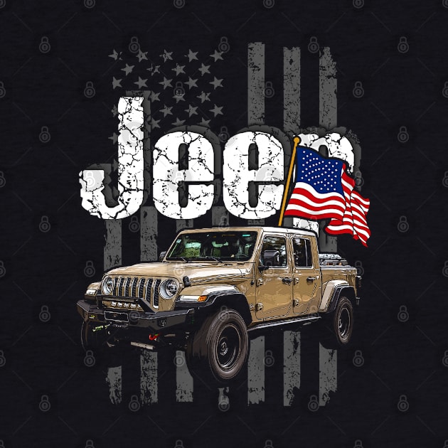 Jeep Gladiator JT series Jeepcar JEEP Flag by alex77alves